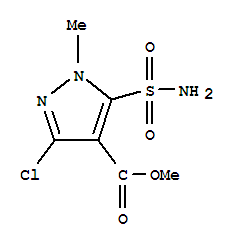 上海氯吡嘧磺胺(1-甲基-3-氯-4-甲氧羰基-5-吡唑磺酰胺)(100784-27-8)